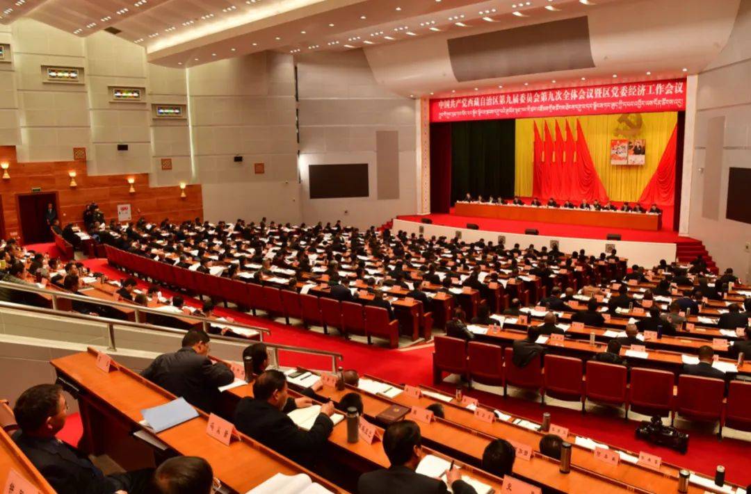 自治区党委九届九次全会暨区党委经济工作会议在拉萨举行